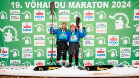 Dave Rawding and Andy Davies complete the Vohandu Marathon