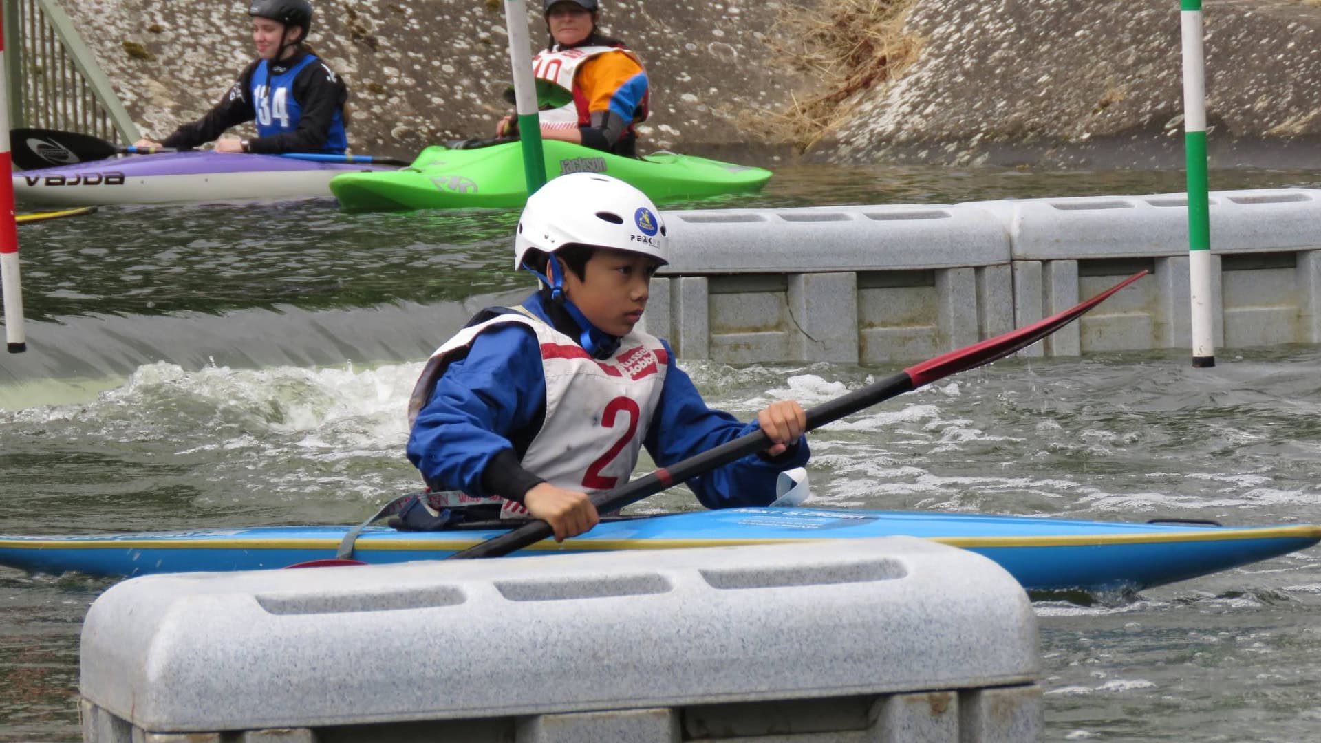 Proteus Canoe Club Slalom Start sessions